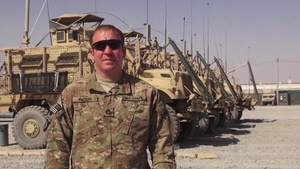 SFC Keith Tucker Shout Out to the Washington Redskins