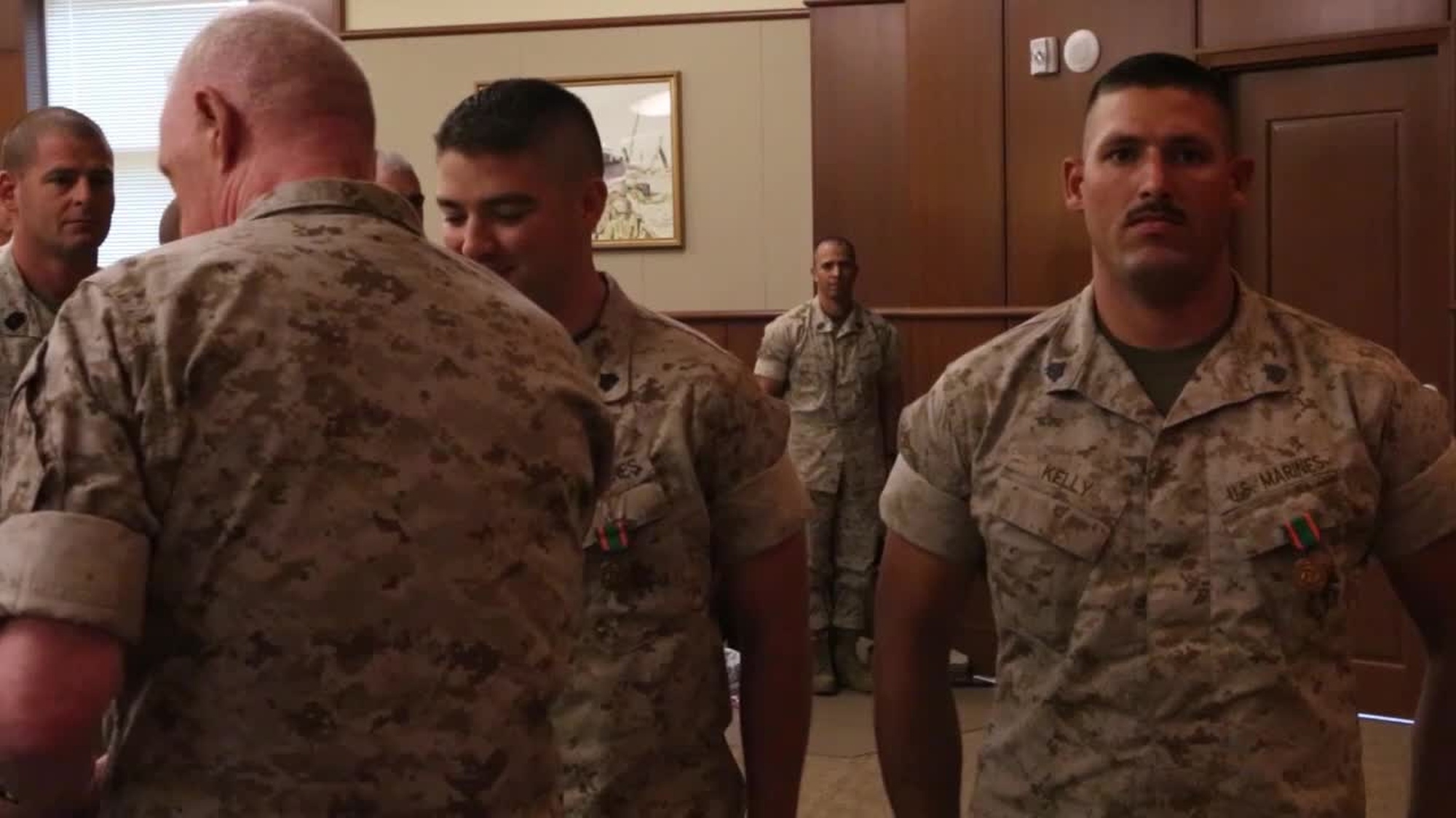 Marines attended the Lance Corporal Seminar, “Train the Trainer”, at Marine Forces Reserve, August 27, 2014. The seminar brought information on what the new course will involve and how it will be applied to Lance Corporals. Sergeants will run the course and take small groups of Lance Corporals for group discussions on leadership and ethics. The goals of the course are to help Lance Corporals stay on track, develop leadership skills and uphold the ethics they were instilled with when they became Marines. Also available in high definition.