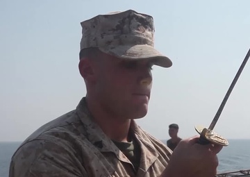 MEU Marines Practice Drill During Gunston Hall Corporals Course