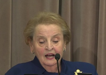Sec. Madeleine Albright - Groundbreaking Ceremony of the U.S. Diplomacy Center