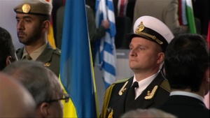 Ceremony Honouring NATO Military Personnel