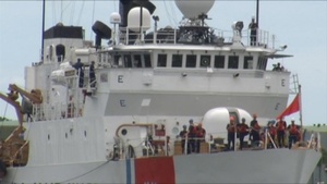 Coast Guard Cutter Legare Drug Offload