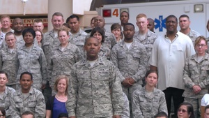 Maj. Gen. Roosevelt Allen and the 79th Medical Wing - Air Force 67th Birthday