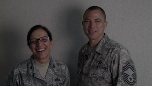 Col. Craig and Chief Master Sgt. Wade - Air Force 67th Birthday
