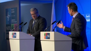 NATO Wales Summit - Polish President Makes Announcement