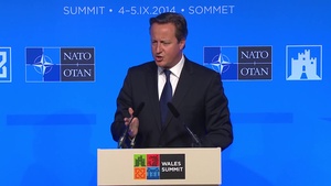 NATO Wales Summit: UK Prime Minister David Cameron
