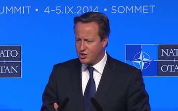 NATO Wales Summit: UK Prime Minister David Cameron