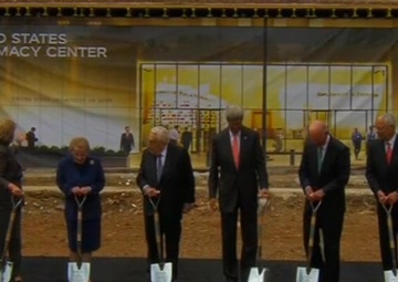 USDA Groundbreaking Photo Op: Dig Site