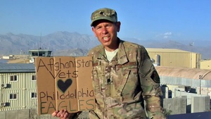 Lt. Col. Jesse Arnstein Eagles shout out