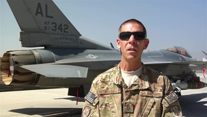 SMSgt Eric Schuffert Sends a Message to Son and the University of Southern Mississippi