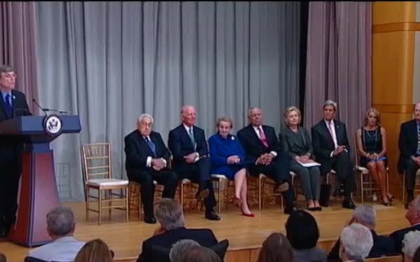 USDC Groundbreaking Cememony - Secretary Kerry Cutaways