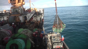 U.S. Coast Guard Conducts Debris Removal