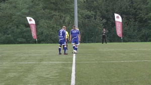 US Paratroopers Commemerate 9/11 in Poland with a Soccer Match