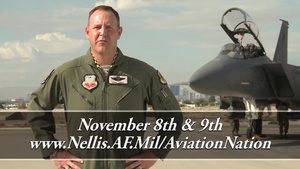 Nellis Air Force Base Open House 2014 Commercial - 10 Second Version