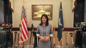 Governor Nikki Haley wishes the Air Force a happy birthday