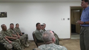Kazakhstan State Partnership Program visit to Phoenix