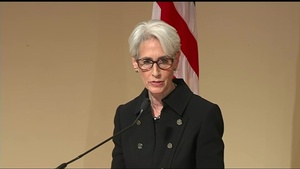 U.S. Policy in the Middle East: Present Course, Future Direction - U.S. Undersecretary of State Wendy Sherman (speech only)