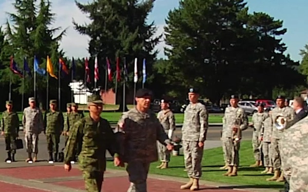 Japanese General Visits Rising Thunder '14