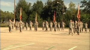 143d ESC Uncasing Ceremony