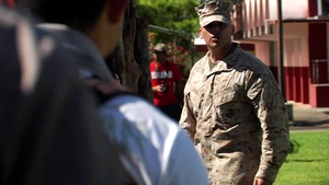 The Marines Host a Field Meet on Tinian