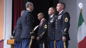 Vicenza Sergeant Morales Club Induction Ceremony September 18, 2014