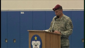 Alaskan Paratroopers deploy to Kosovo