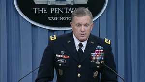 Pentagon Press Briefing with LTG William Mayville