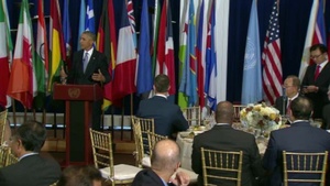 U.S. President Barack Obama Speaks about Ebola Epidemic