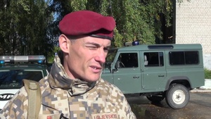 Michigan Military Policemen Train with Latvia Army PKG