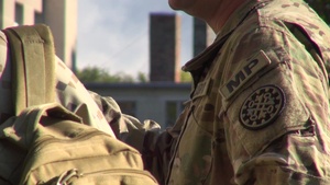 Michigan Army National Guard MPs Train With Latvian Soldiers VO