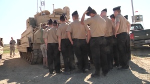 Willard H.S. Navy JROTC Visit Fort Riley
