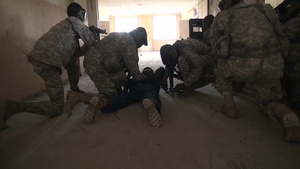 Michigan Military Police Train with Latvian Soldiers to Clear Buildings