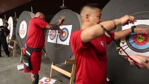 Broll from Marine Archery Team Practice Before 2014 Warrior Games