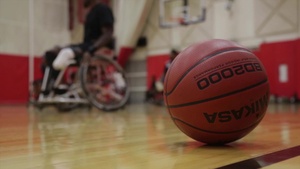 2014 Warrior Games Wheel Chair Basketball