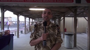 SFC Dumitriu Shout Out to his Family at Home (Romanian)