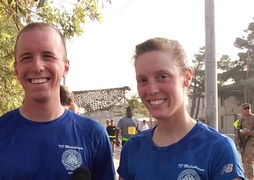 Capts. Nate and Jessica 'Jak' Miller