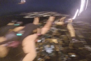 US Army "Golden Knights" Night Sky Dive