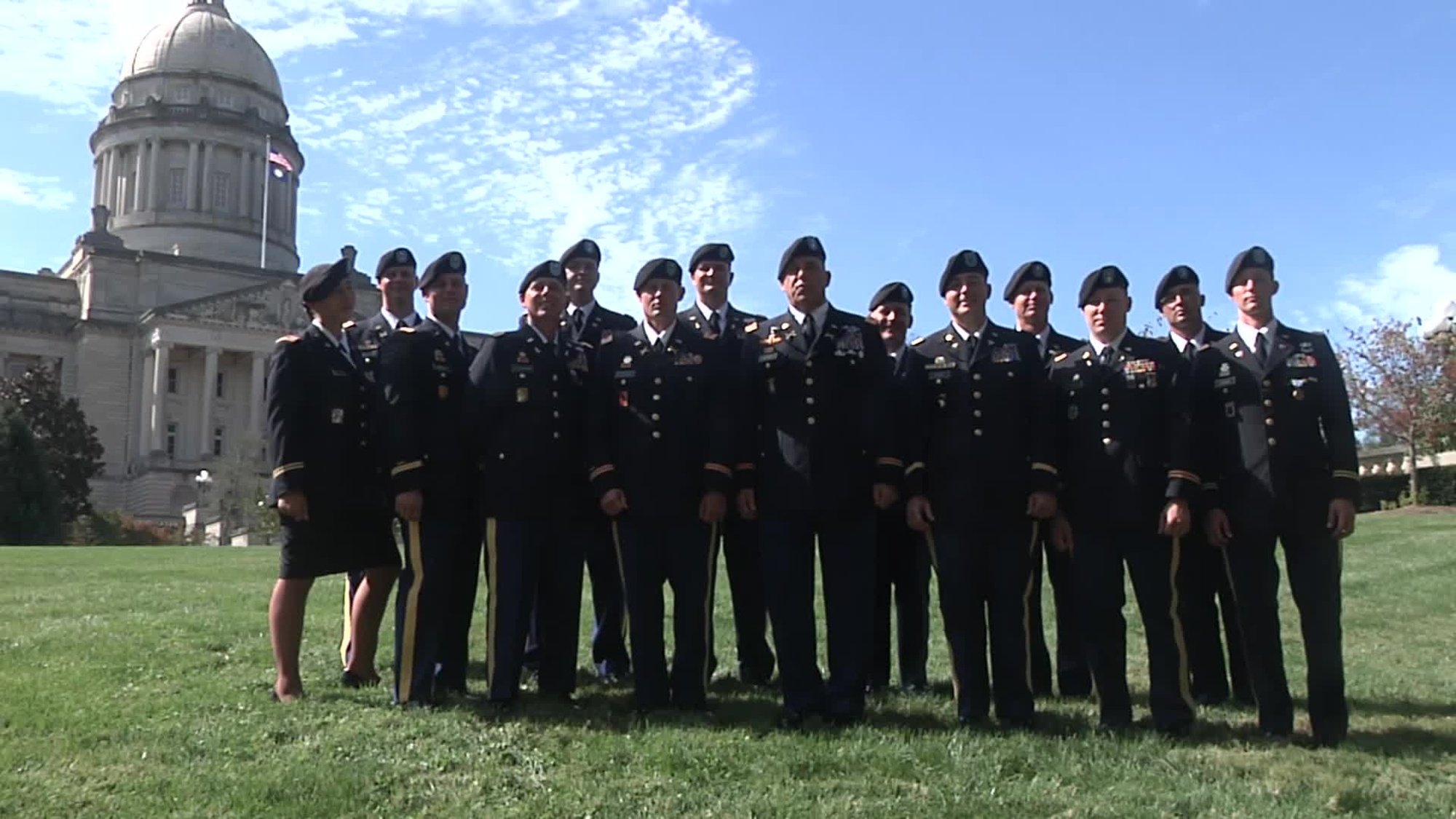 The Kentucky National Guard Warrant Officer Graduates of 2014 would like to tell Robin Meade and audience, &quot;Good Morning, Sunshine!&quot;