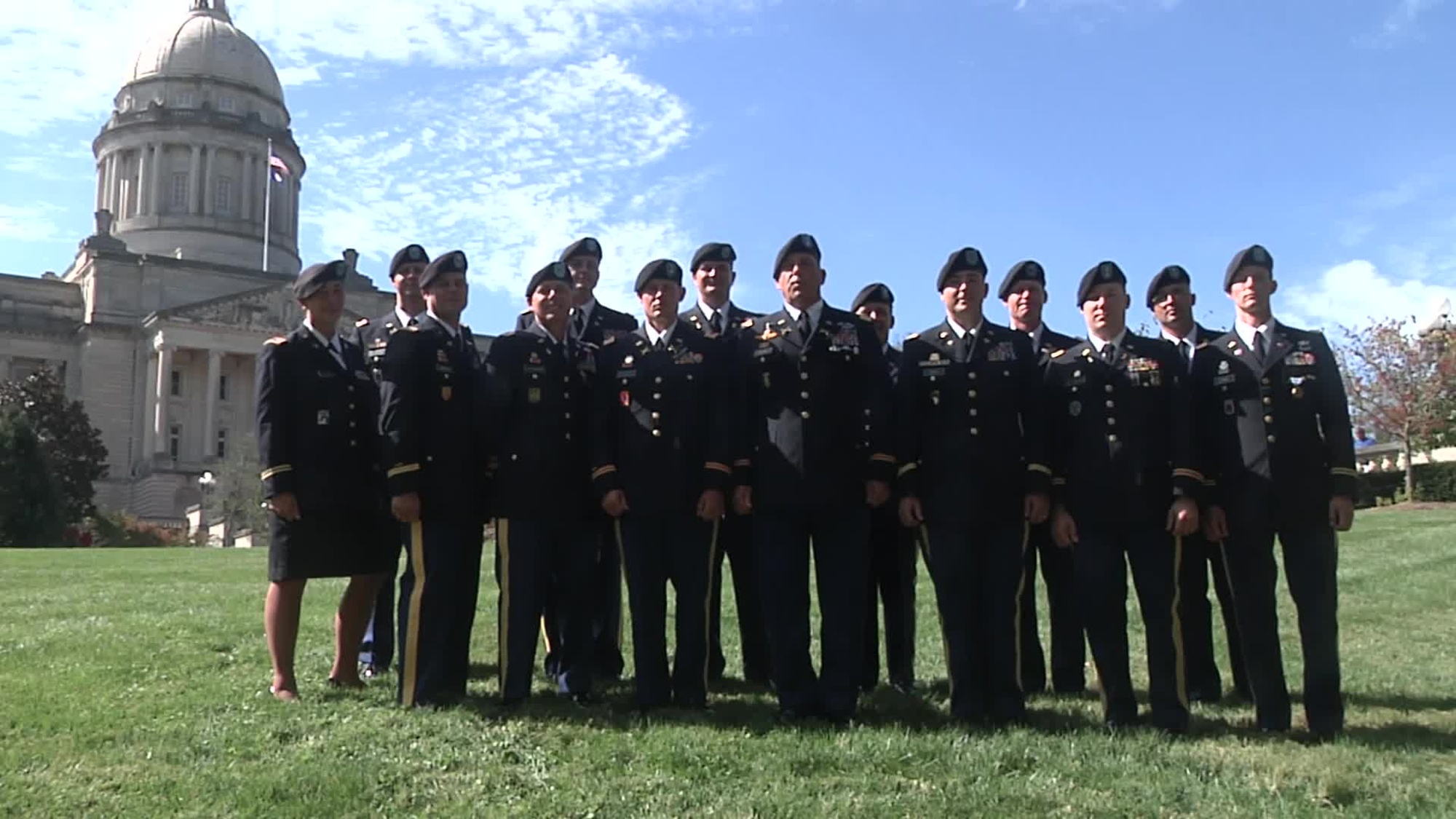The Kentucky National Guard Warrant Officer Candidate School Graduates of 2014 would like to with the Big Blue Nation #BBN a Happy Veterans Day!