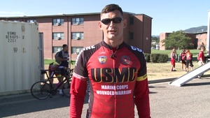 2014 Warrior Games Marine Staff Sgt. Adam Vickery Athlete Shout Out