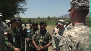 U.S. Army Pacific Commander Visits Garuda Shield 2014 B-Roll