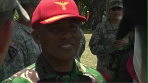 U.S. Army Pacific Commander Visits Garuda Shield 2014