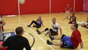 All Marine Sitting Volleyball Team Embraces Teamwork and Recovery at 2014 Warrior Games