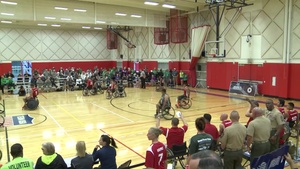 Warrior Games 2014: Wheelchair Basketball Marines vs. USSOCOM