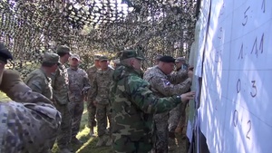 Michigan Soldiers Receive Mission Briefing for Silver Arrow