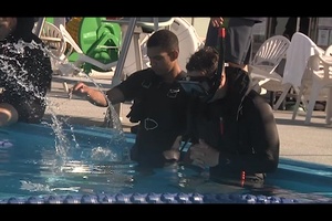 Broll of Search and Rescue Training