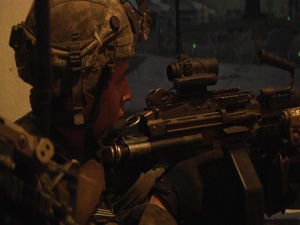 Soldiers Train in Realistic Combat Environment