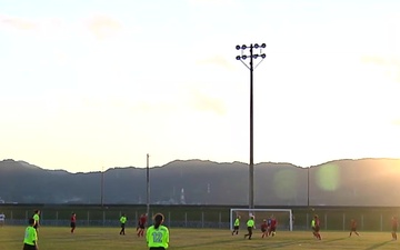Youth Soccer On MCAS Iwakuni