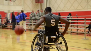 2014 Warrior Games - RJ Anderson Wheelchair Basketball