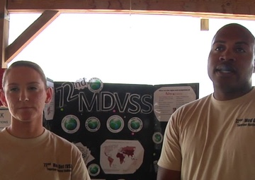 Furry Heroes Help Veterinary Friends Conduct World Rabies Day Event - SGT Flurer and SGT Langston